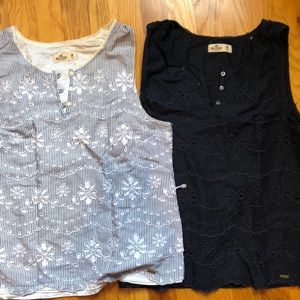 2 Hollister Shirts Size Ms